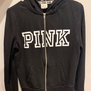 Pink zip up